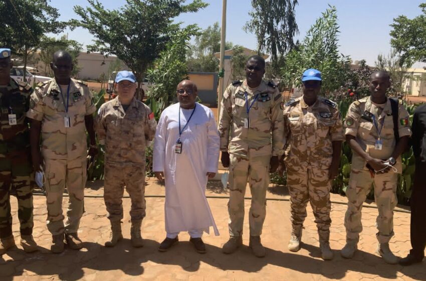  Mali : L’inspecteur général de l’Armée sénégalaise en visite à Gao