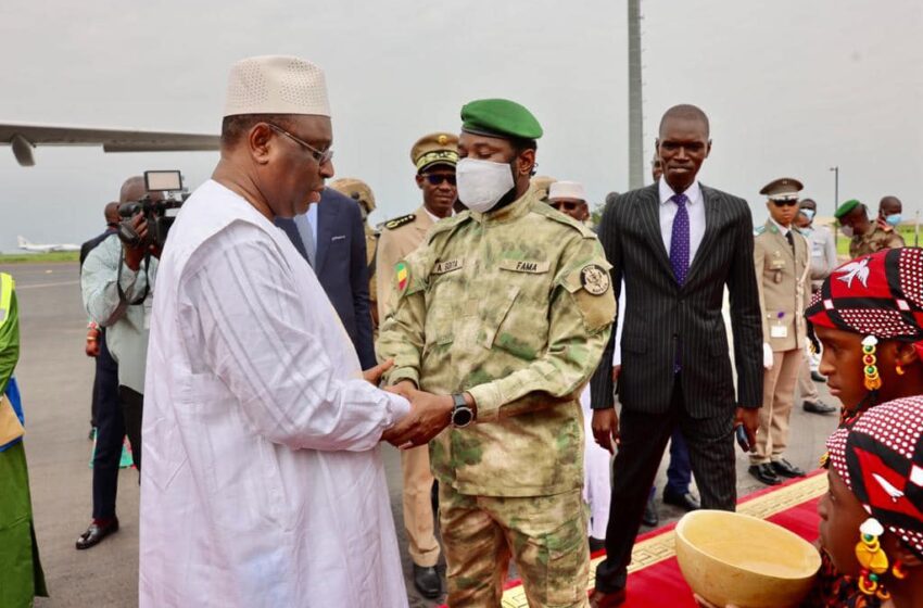  Diplomatie Mali-Sénégal : le Président GOÏTA a accueilli son homologue sénégalais