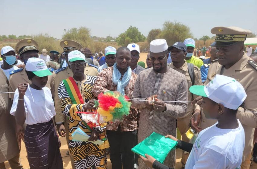  Lany : Le ministre Seydou Lamine Traoré inaugure la centrale hybride solaire/diesel